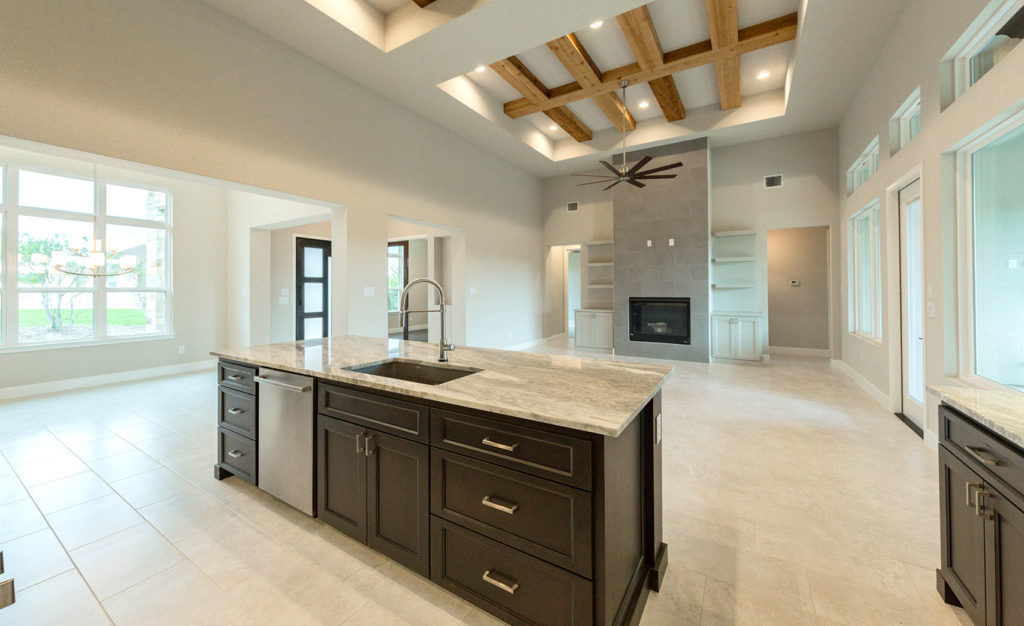 kitchenwithcelingbeams Silas Lacey Designs